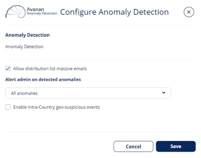 Anomaly-Detection-Configuration