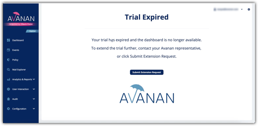 avanan-trial-extension-request