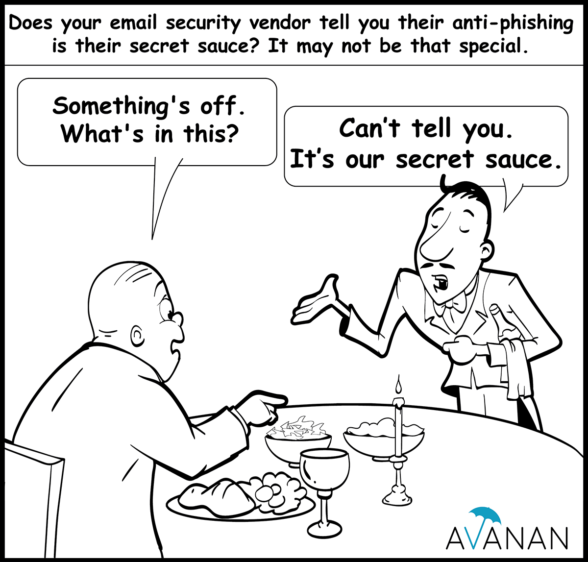 Avanan Comics Secret Sauce