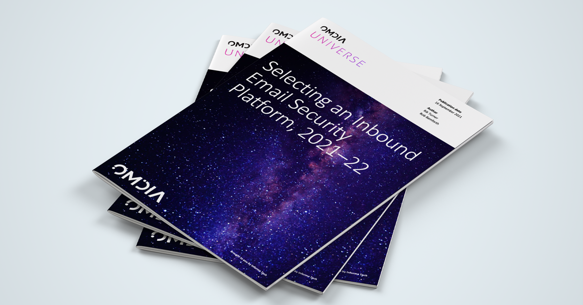 Omdia Report: Selecting an Inbound Email Security Platform, 2021—22